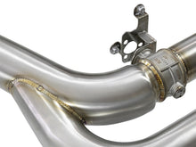 Load image into Gallery viewer, aFe MACH Force-Xp 3.5in. 304 SS C/B Exhaust w/o Muffler 15-18 BMW X5 M V8-4.4L (tt) - Polished Tip - 49-36342-P