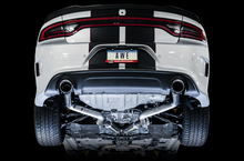 Load image into Gallery viewer, AWE Tuning 2017+ Dodge Charger 5.7L Track Edition Exhaust - Chrome Silver Tips - 3015-32120