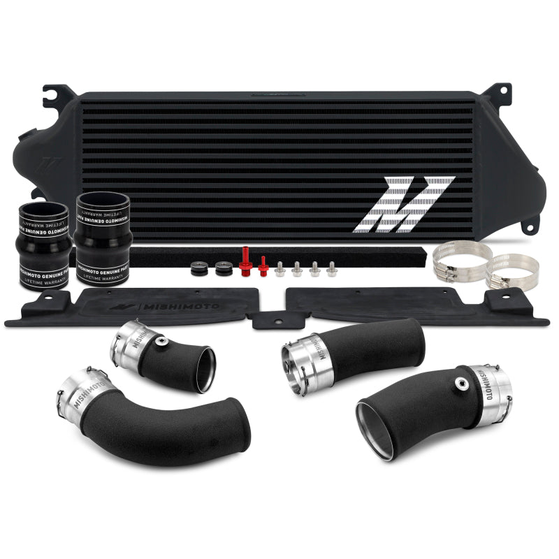Mishimoto 24+ Tacoma Performance Intercooler Kit - BK Cooler - BK Pipes - MMINT-TAC-24KBKBK