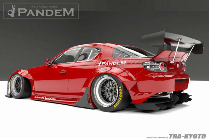 GReddy Pandem 09-12 Mazda RX-8 Complete Wide Body Aero Kit w/o GT Wing (Special Order) - 17040400