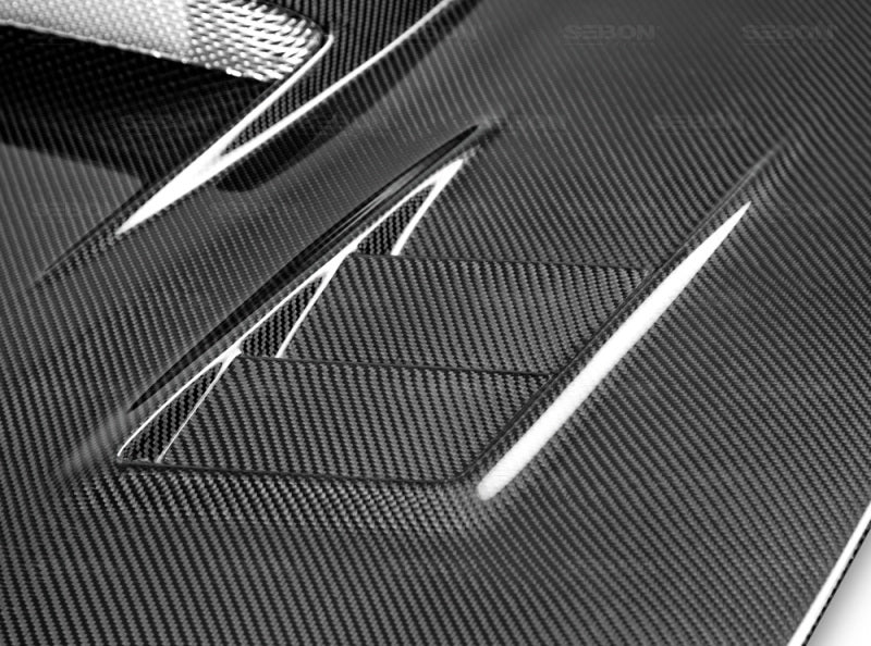 Seibon 06-07 Subaru WRX/STi CWII Carbon Fiber Hood - HD0607SBIMP-CWII