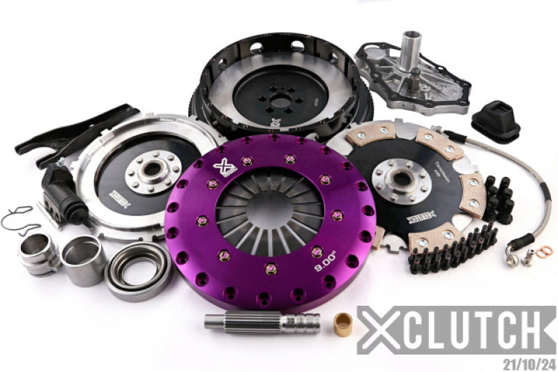 XClutch 93-98 Nissan Skyline GT-R 2.6L R33 9in Twin Solid Ceramic Clutch Kit - XKNI23582-2E