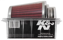 Load image into Gallery viewer, K&amp;N Universal Chrome Filter 2 3/4in FLG / 4 1/2in Bottom / 4 1/2in Height - RG-1003RD-L