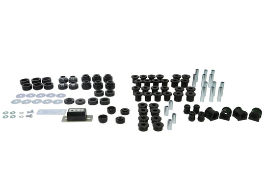 Whiteline 87-95 Jeep Wrangler Essential Front and Rear Vehicle Kit - WEK154