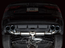 Load image into Gallery viewer, AWE Tuning 22-24 Audi 8Y S3 Touring Edition Exhaust - Chrome Silver Tips - 3015-42897