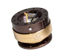 Load image into Gallery viewer, NRG Quick Release Gen 2.0 - Bronze Body / Chrome Gold Ring - SRK-200BR-CG