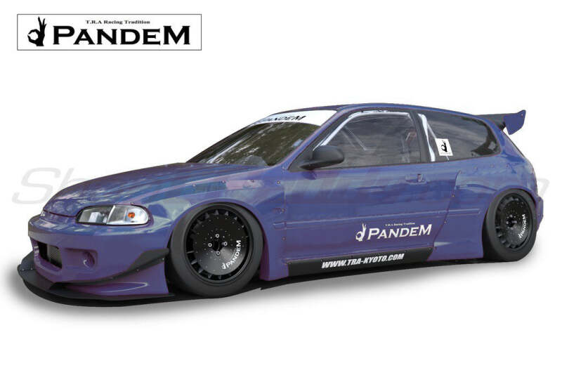 GReddy 92-95 Honda Civic Rocket Bunny Full Wide-Body Aero Kit - 17050110