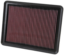 Load image into Gallery viewer, K&amp;N Replacement Air Filter 11.75in O/S Length x 9in O/S Width x 1.188in H for 13 Hyundai Santa Fe - 33-2493