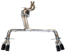 Load image into Gallery viewer, AWE Tuning Audi S5 3.0T Track Edition Exhaust - Chrome Silver Tips (90mm) - 3010-42048