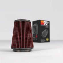 Load image into Gallery viewer, K&amp;N Universal Rubber Filter 3 1/2 inch FLG / 4 5/8 inch Base / 3-1/2 inch Top / 5 1/2 inch Height - RU-3550