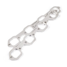 Load image into Gallery viewer, Stainless Works SBF Victor Senior Heads Square Port Header 304SS Exhaust Flanges 2in Primaries - HFSBFVICT200