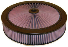 Load image into Gallery viewer, K&amp;N X-Stream Top Filter X-Stream 5.125in Flange 14x3.12in Height 0.875in Drop Base - 66-3050