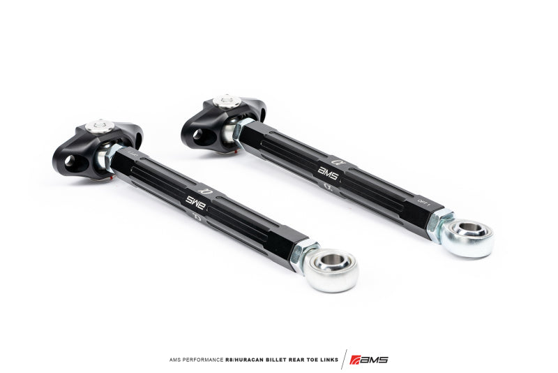 AMS Performance Audi R8 (RWD & AWD) / Lamborghini Huracan (RWD Only) Billet Rear Toe Links - ALP.37.11.0010-1