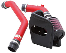 Load image into Gallery viewer, K&amp;N 08-09 Mitsubishi Evo X Wrinkle Red Typhoon Short Ram Intake - 69-6546TWR