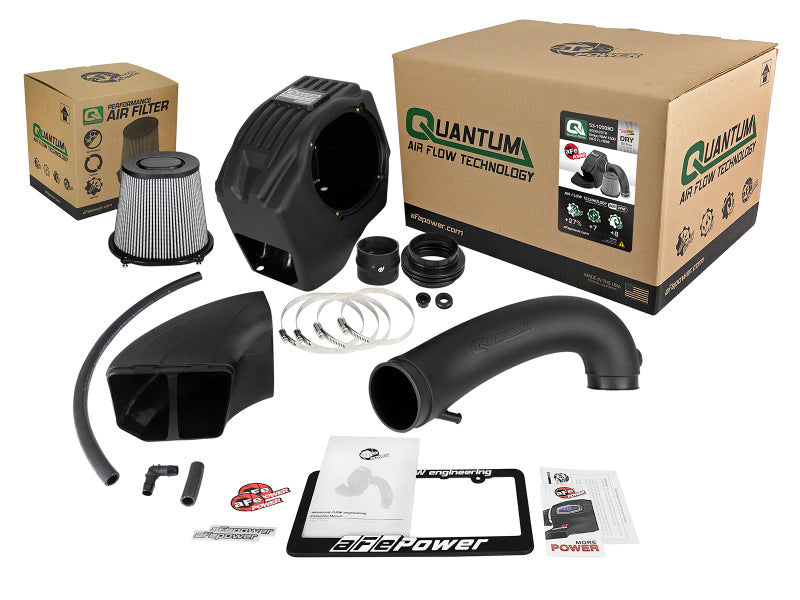 aFe Quantum Cold Air Intake System w/ Pro Dry S Media 09-18 RAM 1500 V8-5.7L Hemi - 53-10009D
