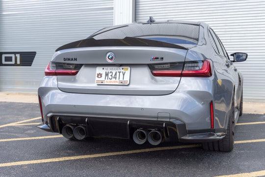 Dinan 21-27 BMW M3/M4 (G80/G82/G83) Carbon Fiber Rear Diffuser Surround - D980-0049