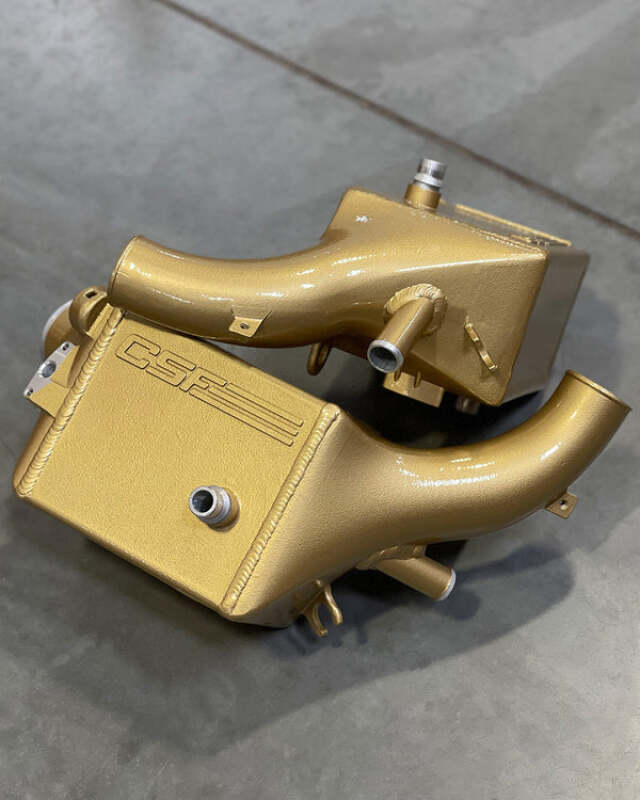CSF 2014+ BMW X5M (F95) / X6M (F96) / XM (G09) Charge-Air-Cooler - Carbon Ceramic Gold Matte - 8315CCGM