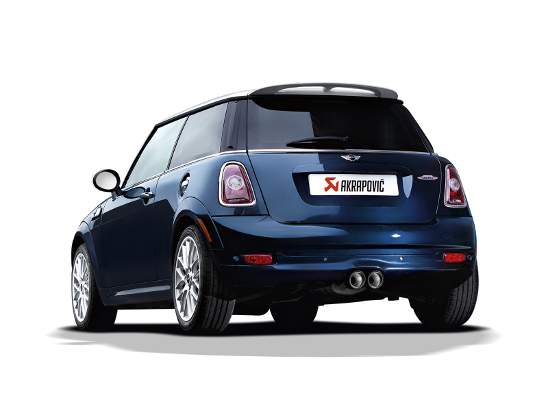 Akrapovic 07-14 MINI Cooper S (R56) / Cooper S Cabrio (R57) Evolution Line Cat Back (SS) (Req. Tips) - ME-MIN/TI/1H