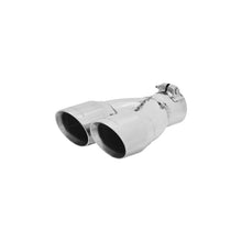 Load image into Gallery viewer, Flowmaster SS Tip 2.50in.IN X 3in. Dual Angle Clamp - 15307
