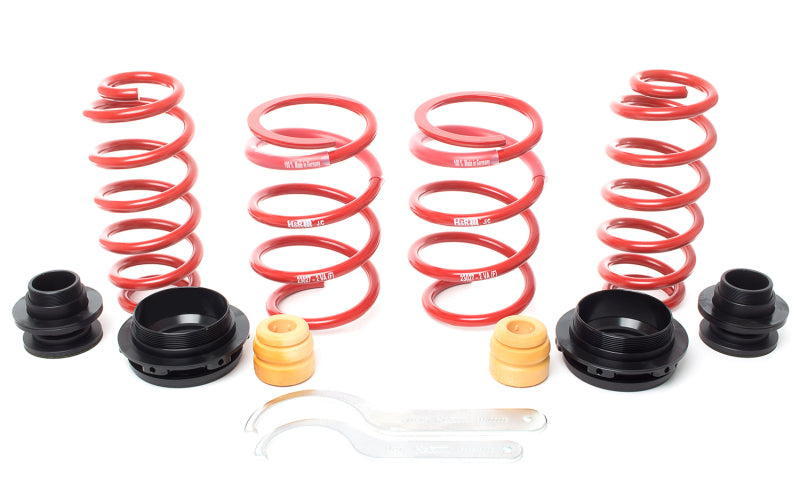 H&R 21-22 Audi S3 (AWD) Typ 8Y / 2022 VW Golf R MK8 VTF Adj. Lowering Springs (w/ Sport Sus.) w/D - 23027-2