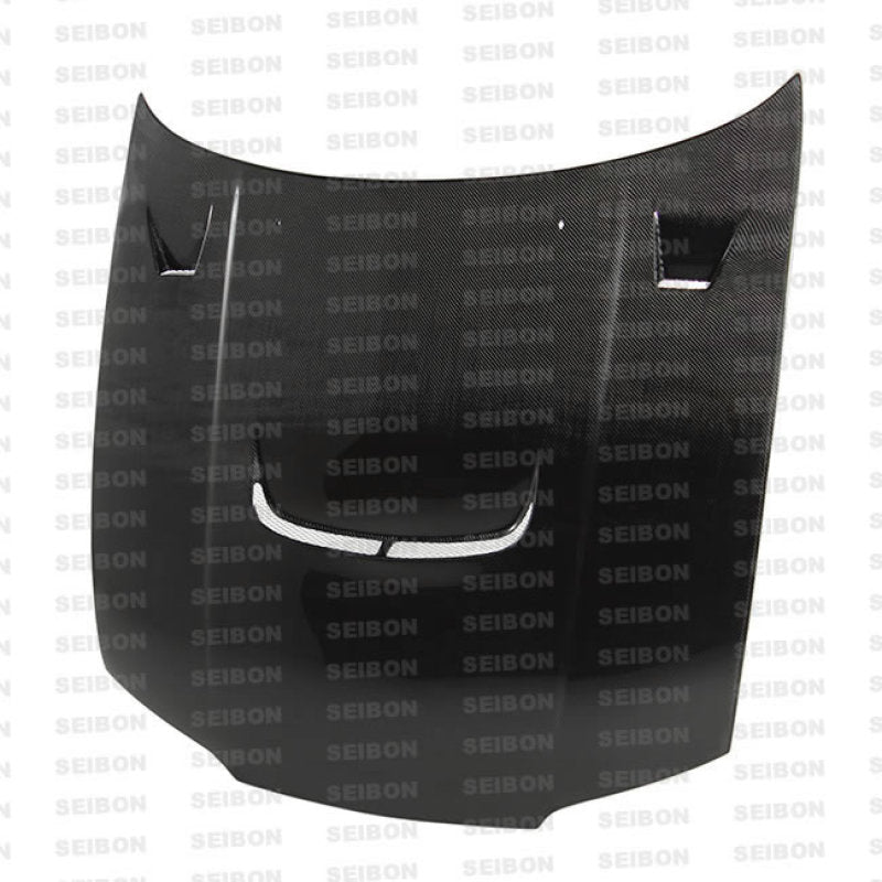 Seibon 95-96 Nissan Skyline R33 GT-R (BCNR33) JU-Style Carbon Fiber Hood - HD9596NSR33-JU