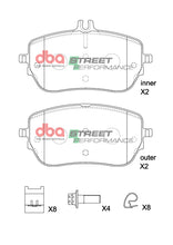Load image into Gallery viewer, DBA 2020+ Mercedes-Benz CLA200 SP Performance Front Brake Pads - DB15267SP