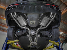 Load image into Gallery viewer, aFe Gemini XV 3in to Dual 2-1/2in 304 SS Cat-Back Exhaust w/ Cut-Out 18-21 Kia Stinger L4-2.0L (t) - 49-37034