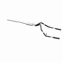 Load image into Gallery viewer, MagnaFlow SYS Cat-Back 3.5in Black Dual Split Rear Tips 10-13 Chevy Silverado / GMC Sierra 5.3L - 15362