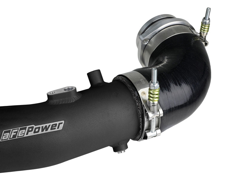 aFe BladeRunner 2.5-3in Hot Side Charge Pipe Black 20-21 BMW Z4 M40i (G29) L6-3.0L (t) B58 - 46-20408-B