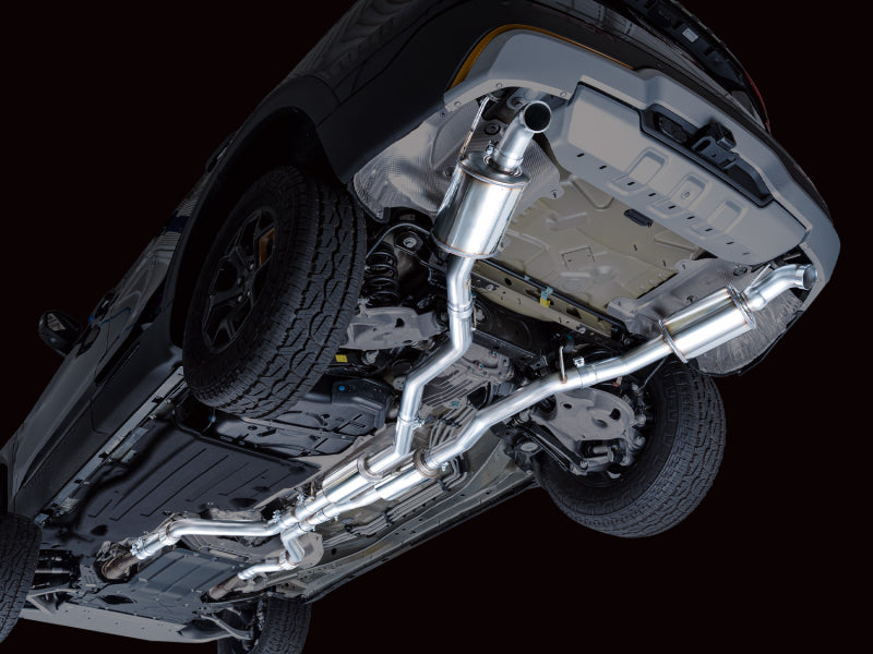 AWE Tuning 2021+ Ford Explorer Tremor 3.0TT 0FG Dual Rear Exit Exhaust w/ Bash Guard - 3015-28625