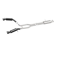 Load image into Gallery viewer, MagnaFlow Cat-Back 15-16 Land Rover Ranger Rover V6 SS 2.5in Dual Split Rear Exit 4.5in Black Tips - 19123