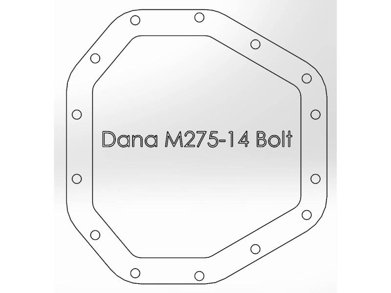 aFe Power Front/Rear Diff Cover Kit w/ Oil 17-22 Ford Diesel V8 (Dana Super 60 & Dana M275-14) - 46-7705AB