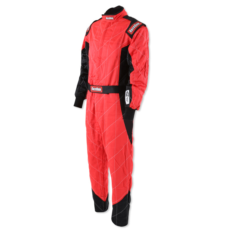 RaceQuip Red Chevron-5 Suit SFI-5 - 3XL - 91609189RQP