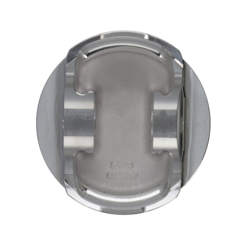 Manley Chevrolet LS Piston Set - 4.010in Bore 1.304in CH, -10.00 CC - 596110CE-8