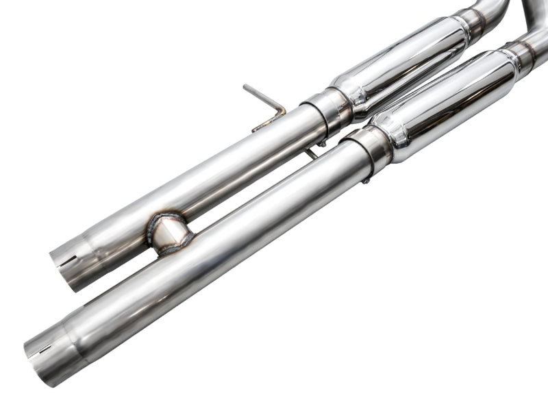 AWE Tuning 21+ Wrangler 392 Switchpath Cat-Back Exhaust- Quad BashGuards - 3025-41392