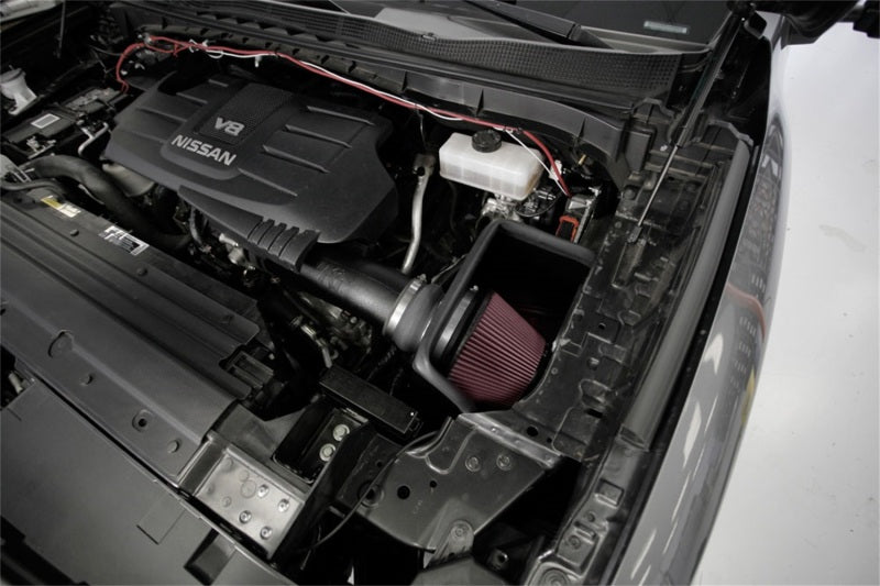 K&N 2017 Nissan Titan V8-5.6L F/I AirCharger Performance Intake - 63-6019