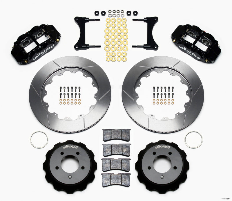 Wilwood Narrow Superlite 6R Front Hat Kit 14.00in 93-96 Mazda RX7 - 140-11964