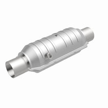 Load image into Gallery viewer, MagnaFlow Universal Catalytic Converter 2.50 OEM Angled O2 - 52326