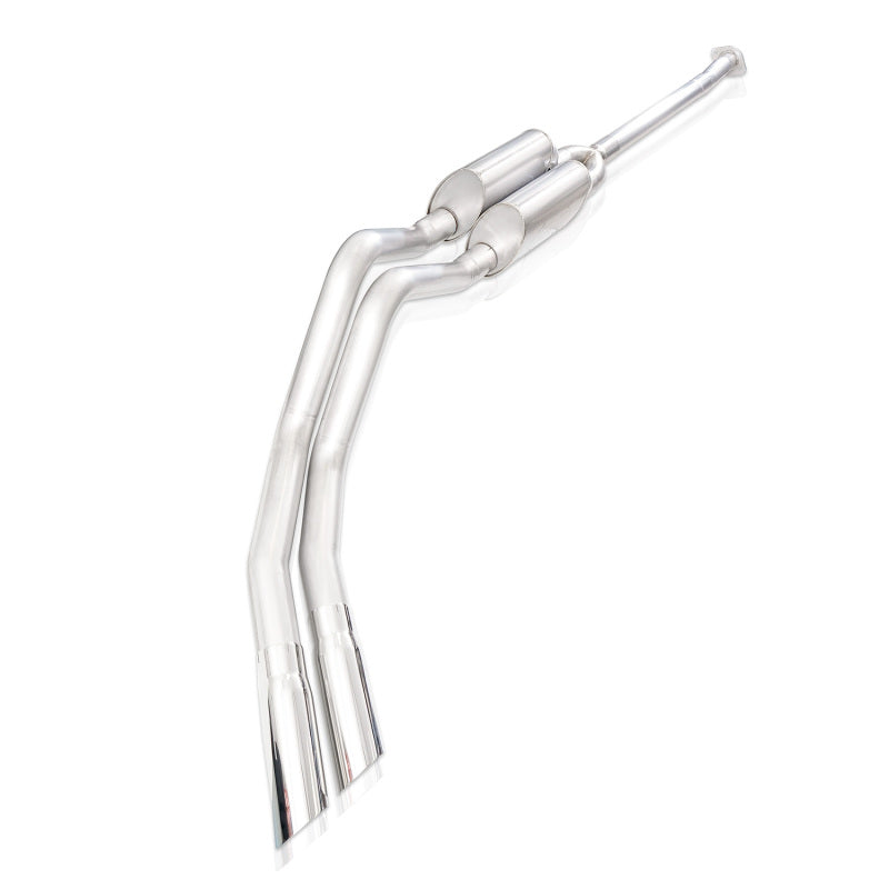 Stainless Works 15-19 Ford F150 5.0L Redline Side Exit Catback System w/ Dual 3.5in Polished Tips - FT18CBYR