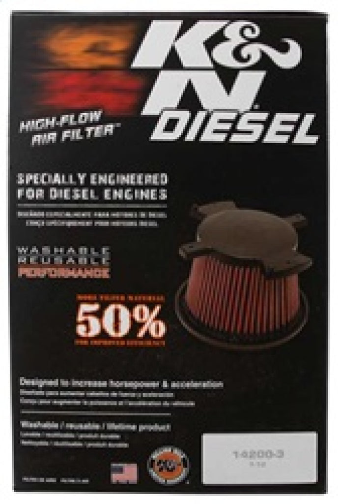 K&N 10-11 Dodge Ram 2500/3500/4500/5500 6.7L L6 Diesel Replacement Air Filter - E-0787