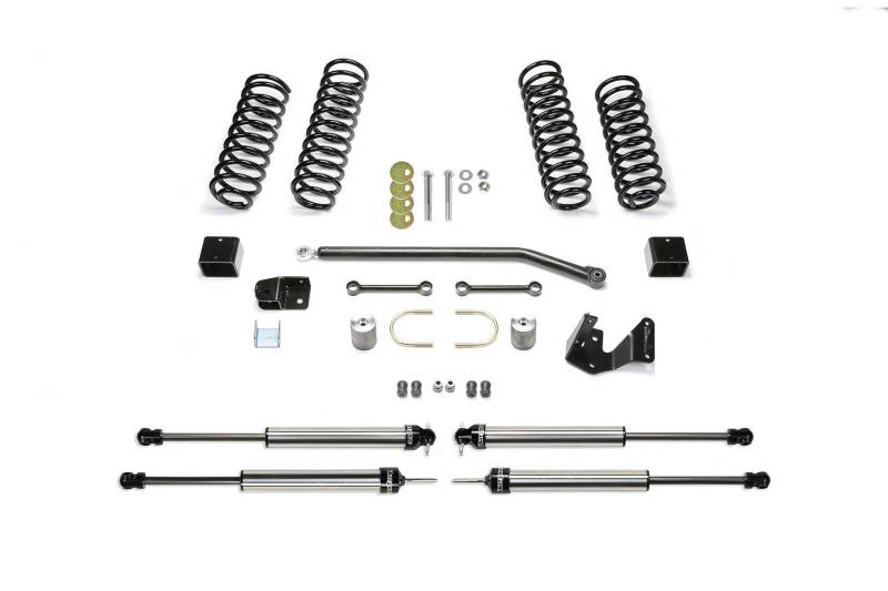 Fabtech 07-18 Jeep JK 2-Door 3in Sport Ii System w/Dlss Shks - K4085DL