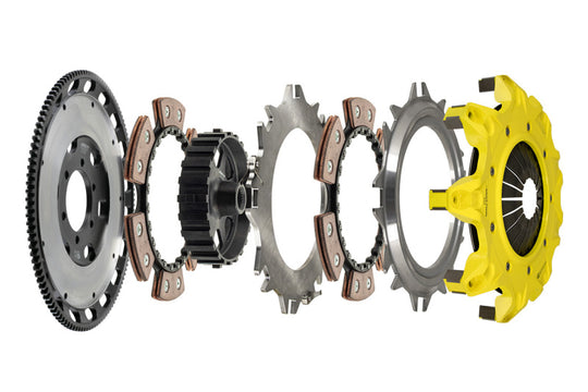 ACT 85-92 Mazda RX-7 FC Push Type Mod-Twin 225 HD Rigid Race Clutch Kit - T1R-MZ02
