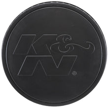 Load image into Gallery viewer, K&amp;N Universal Rubber Filter-Round Tapered 4.5in Flange ID x 8in Base OD x 6.625in Top OD x 8in H - RU-5283HBK