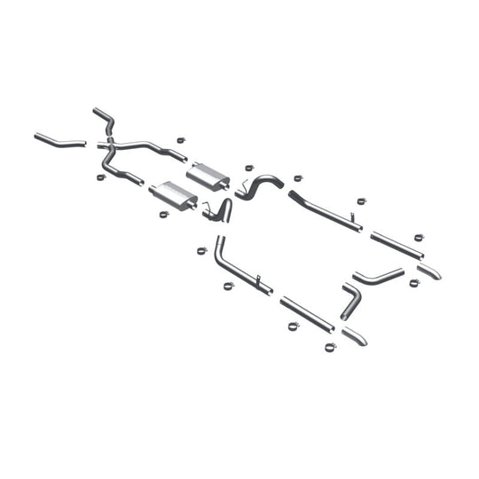 MagnaFlow Sys Cat-Back 55-57 Chevy Bel-Air - 16792