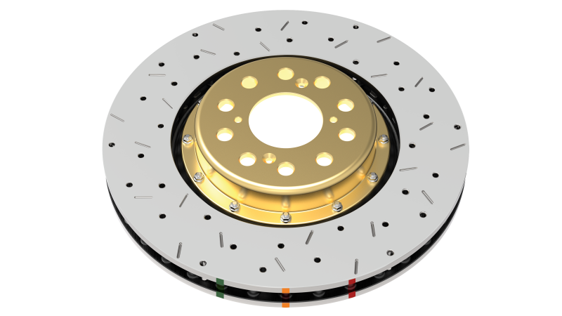 DBA 03+ Mini Cooper (Brembo) Floating Hat 5000 XS Series Front Rotor Assembled w/o Nuts - DBA52525.1XS