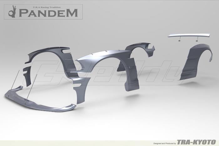 GReddy 99-06 BMW E46 Coupe Pandem Wide Body Rear Fenders (SPECIAL ORDER) - 17090224
