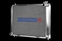 Load image into Gallery viewer, Koyo 03-06 Nissan 350Z VQ35DE (MT) Cross Flow Radiator - VH021568