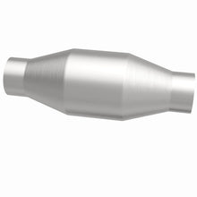 Load image into Gallery viewer, MagnaFlow Universal Catalytic Converter 2.25inch Long Body Spun - 59925