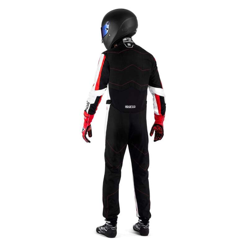 SPARCO Kerb Advanced Black/Red Kart Racing Suit Size M - BKS0011B0K1200M