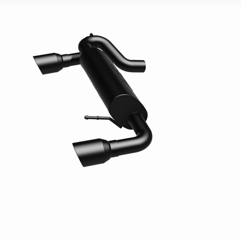 MagnaFlow 2021 Ford Bronco 2.3L I-4 Axle-Back Exhaust w/ Dual Split Rear Style Exit- Black Tips - 19555